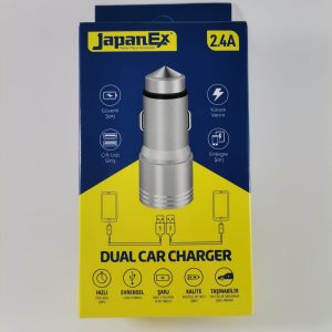 JAPANEX DUAL ARAÇ İÇİ ŞARJ GİRİŞİ